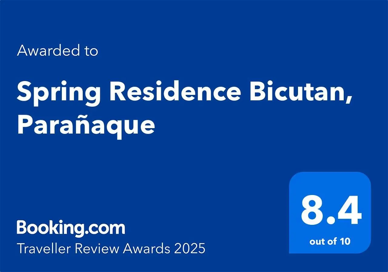 Apartment Spring Residence Bicutan, Paranaque Manila Philippines